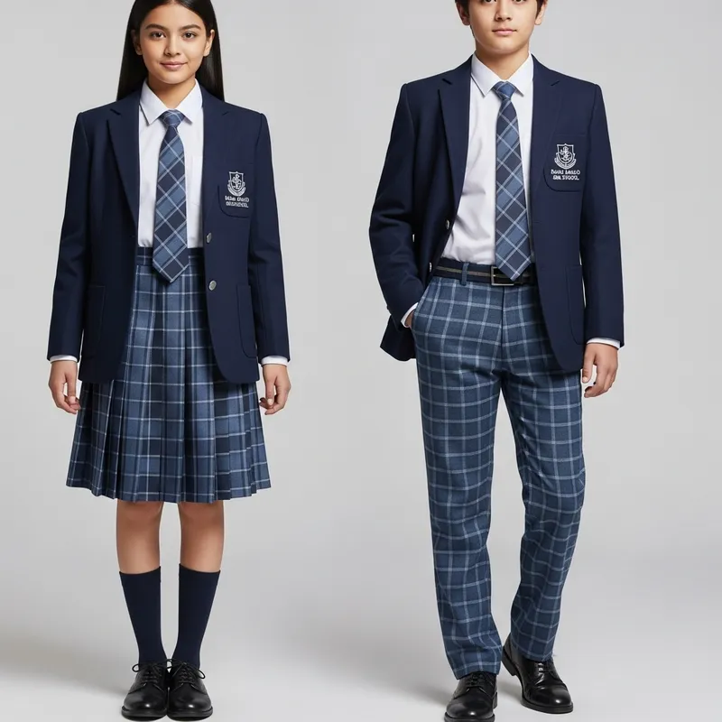 Baku Anglo School Traditional Uniforms for Boys and Girls