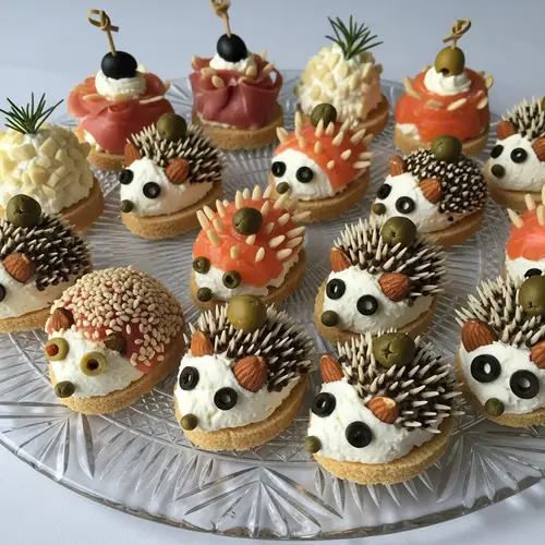 Creative Hedgehog Canapes | Culinary Delights