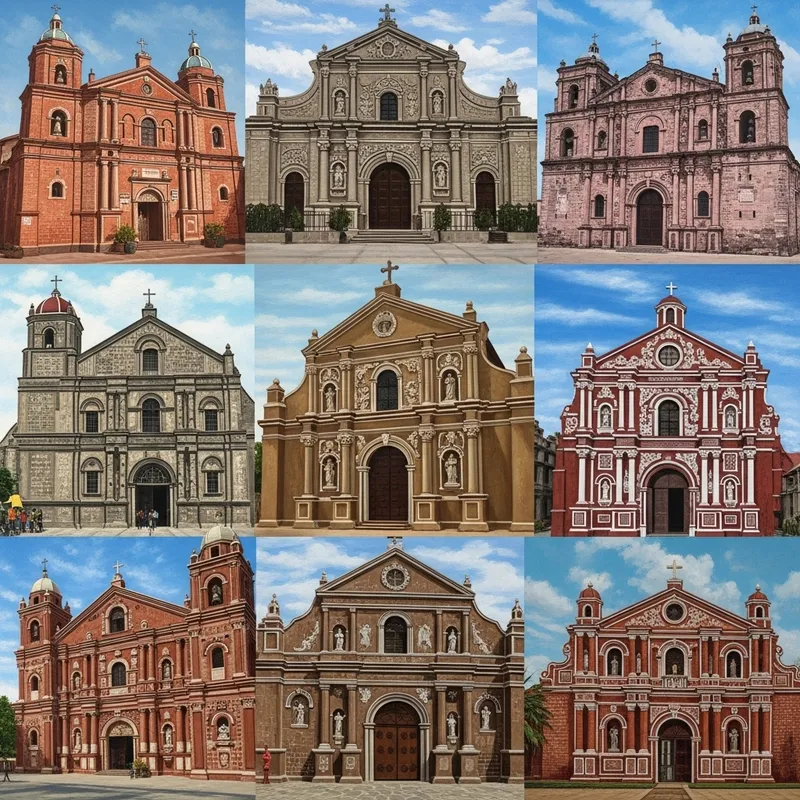 Baroque Churches in the Philippines Compilation