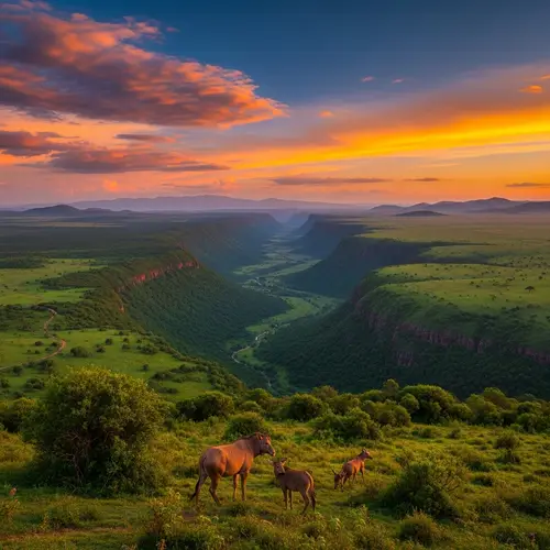 Kenyan Landscapes: Vibrant Colors & Breathtaking Diversity