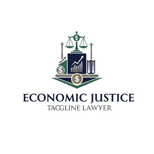 Sophisticated Economic Legal Guidance Logo | Distinguished Lawyer
