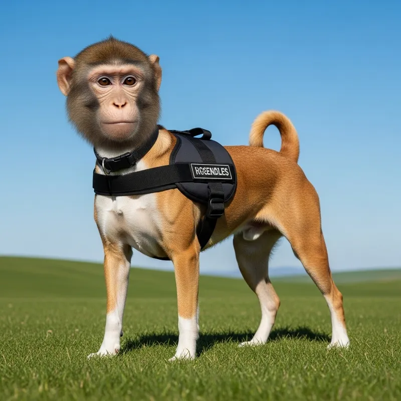 Dog Monkey Fusion: A Unique Blend of Canine Curiosity