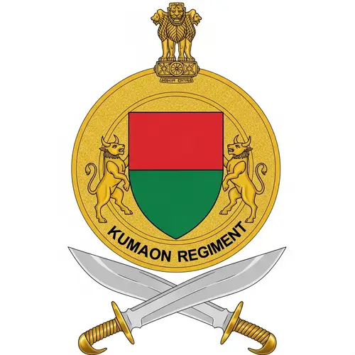 Detailed Insignia of Kumaon Infantry Regiment in Indian Army