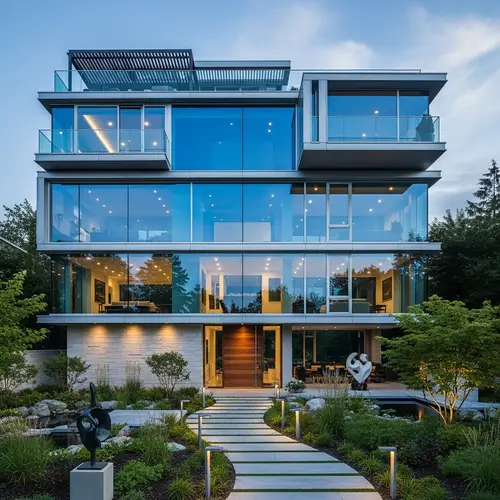 Modern Five-Story House