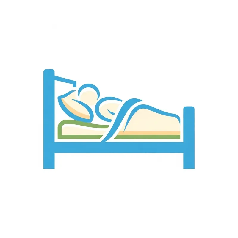 Elderly Bed Logo Design | Abstract & Calming