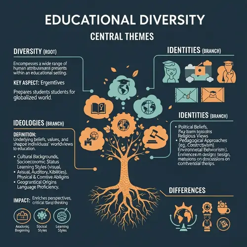 Educational Diversity Infographic: Elements and Impacts