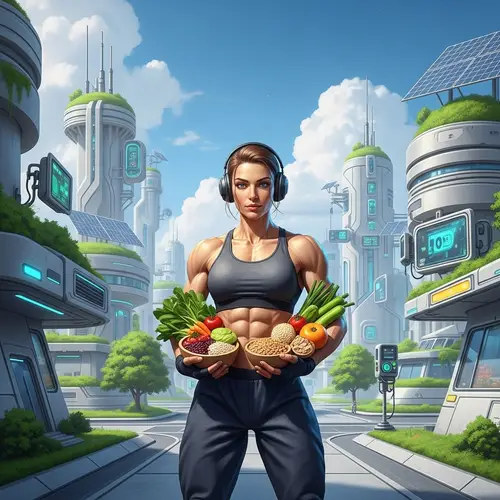 Sculpted Vegan Kim Constable: Future of Health & Sustainability