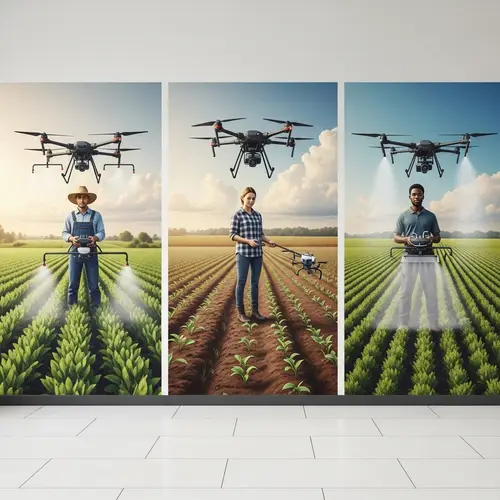 Modern Agriculture Drone Technology in Rural Farming