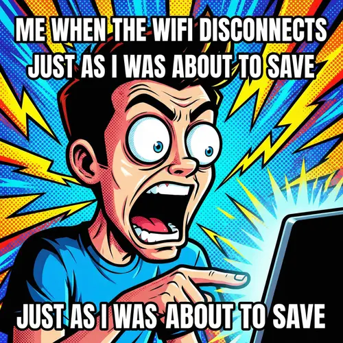 Funny Meme Template with Exaggerated Expressions