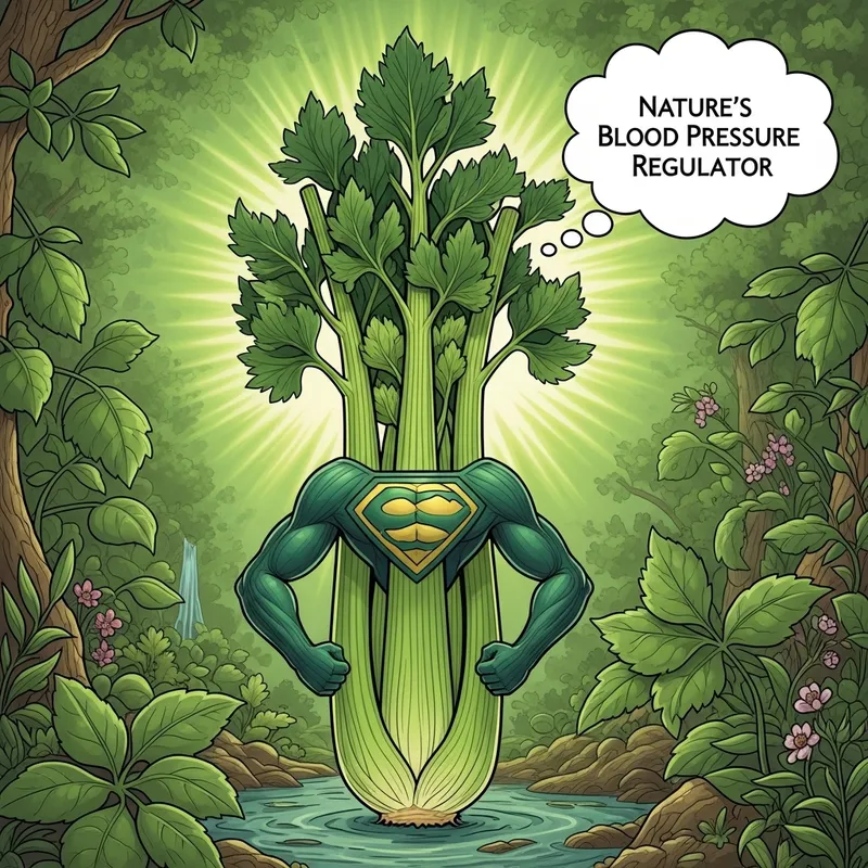 Celery: Natural Blood Pressure Regulator