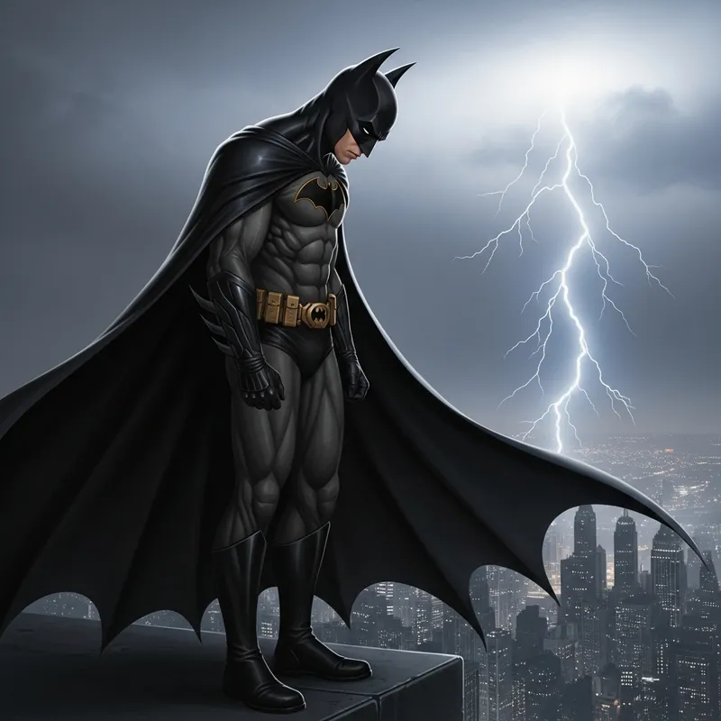 Batman in Sorrowful Solitude