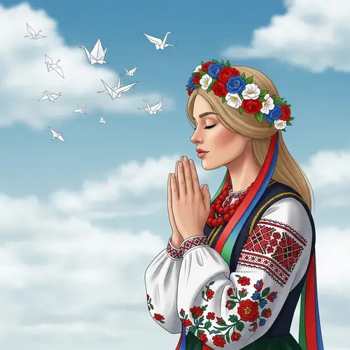 Ukrainian Cultural Heritage: A Prayer in Kyiv