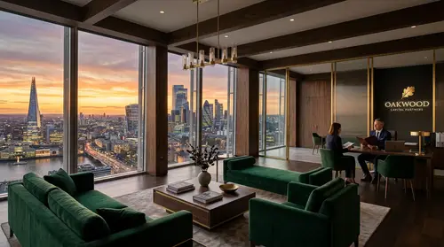 Luxurious Wealth Management Office Interior Design