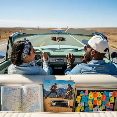 Classic Convertible Road Trip Adventure | Open Highway Exploration