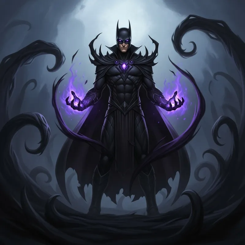 Dark Power Hero - Enchanting and Mysterious