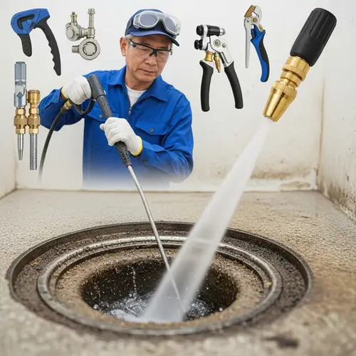 High-Pressure Drain Cleaning for Effective Clog Removal
