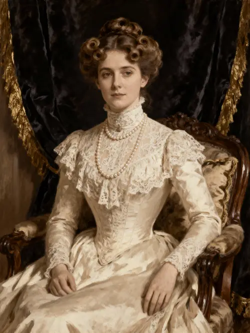 Victorian-Era Portrait Transformation