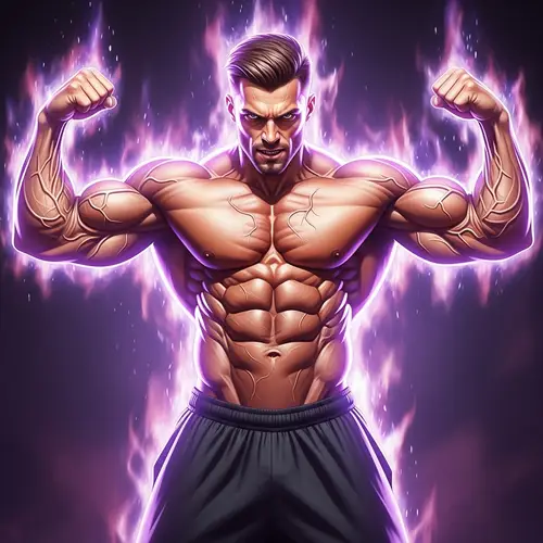 Unleash Your Inner Strength: Athletic Male Portrait