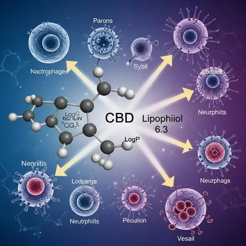 Cannabidiol (CBD) Impact on Myeloid Cells | LogP 6.3 Study
