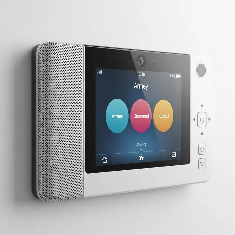 Modern Alarm System with Touchscreen Technology Modern Alarm System with Touchscreen Technology