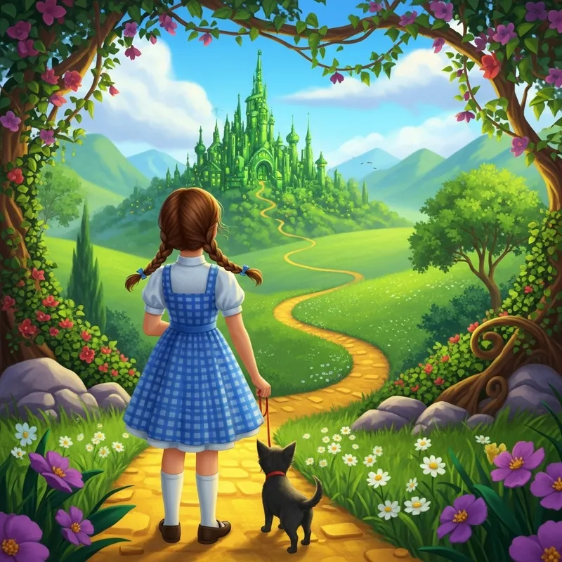 Dorothy Gale Wizard of Oz Concept Art