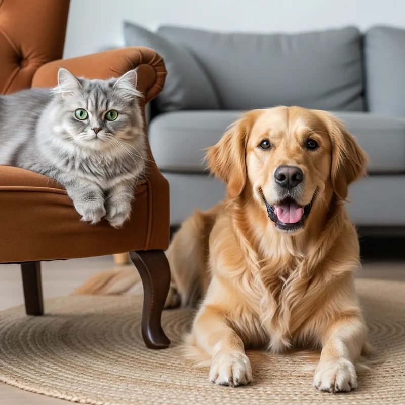 Cute Cat & Playful Dog: Heartwarming Friendship