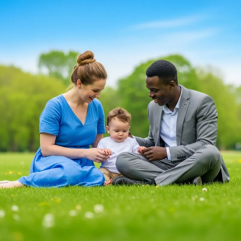 Baby's First Haircut Celebration With Mom & Dad
