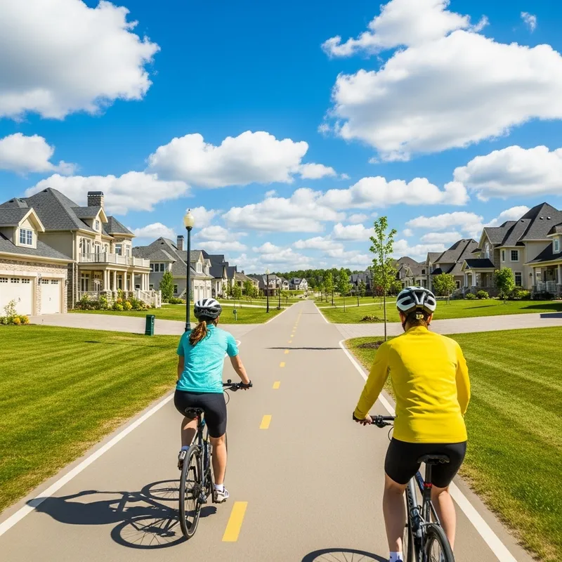 Luxury Bike Path Community | Spacious Homes & Lush Landscapes