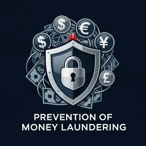 Prevention of Money Laundering Seminar Logo Design