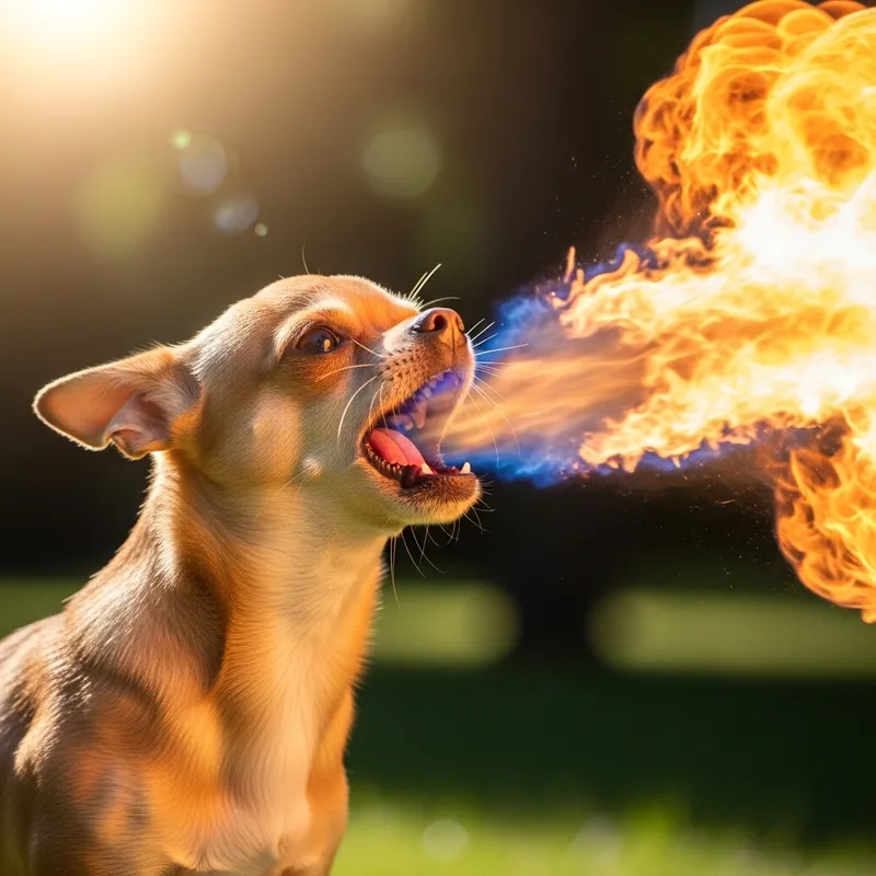 Chihuahua Fire Spitter: Tiny But Fierce