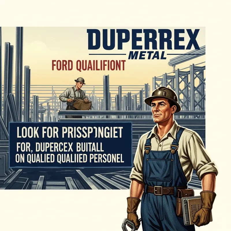 Duperrex Metal: Recruiting Qualified Personnel in 1940s American-Style Construction Duperrex Metal: Recruiting Qualified Personnel in 1940s American-Style Construction
