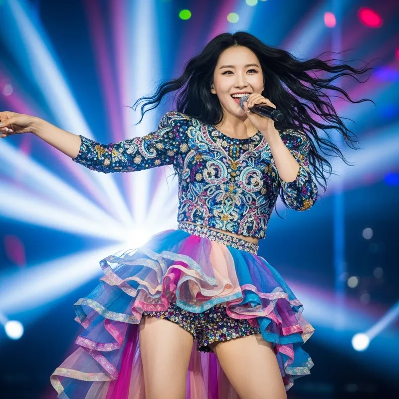 Im Nayeon - South Korean Singer with Vibrant Stage Presence