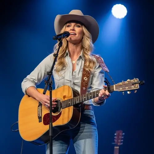 Charismatic Blonde Countryside Musician | Melodious Voice & Philanthropy