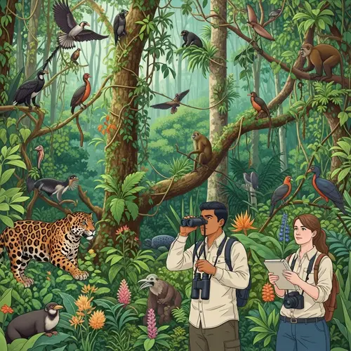 Tropical Forest Vegetation & Wildlife Monitoring | Conservation Site