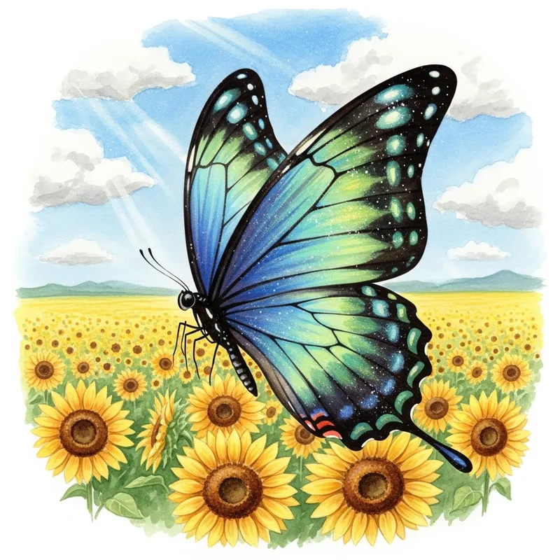 Beautiful Butterfly Symbol