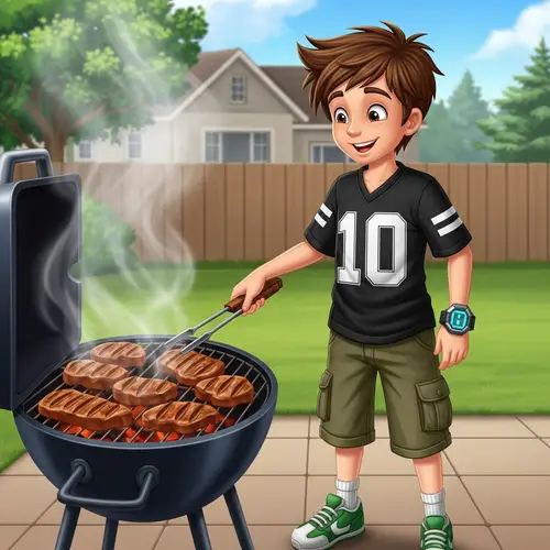 Ben 10 Cookout: Grilling a Delicious Feast
