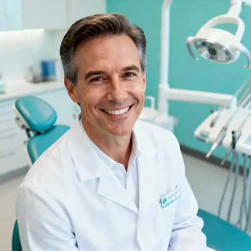 Professional Dentist Headshot - Trusted Care
