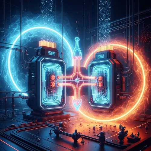 Abstract Futuristic Heat Pumps | High-Efficiency Technology