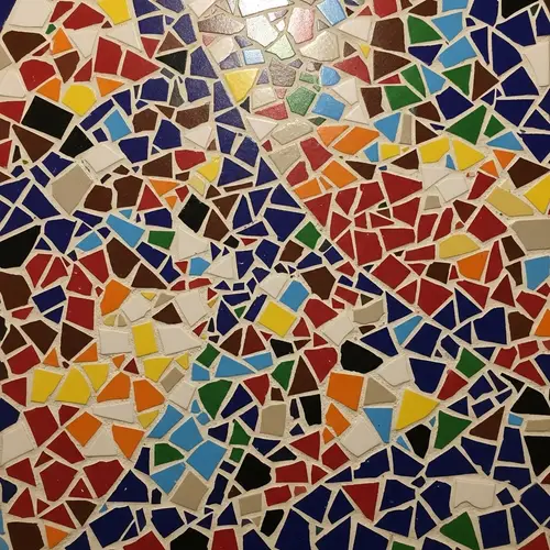 Stunning Mosaic Art: Colorful Geometric Creations