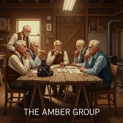 Amber Group Investment Club: Diverse Elders Discuss Finance with Camaraderie