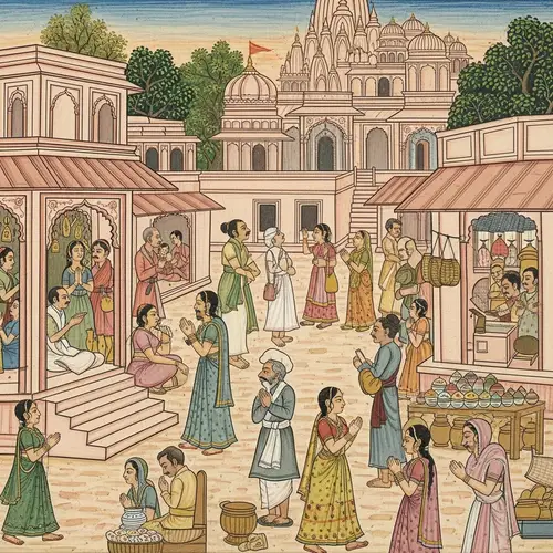 Religious Tourism in India: Vibrant Traditional Art Scene