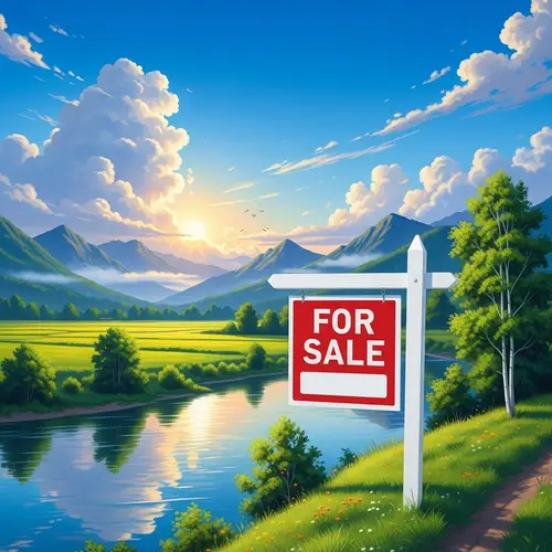 Beautifully Painted Landscape Canvas For Sale - Serene Nature Scene