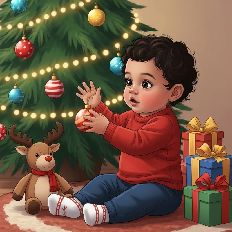 First Christmas for a Child: Joyful Tree Traditions