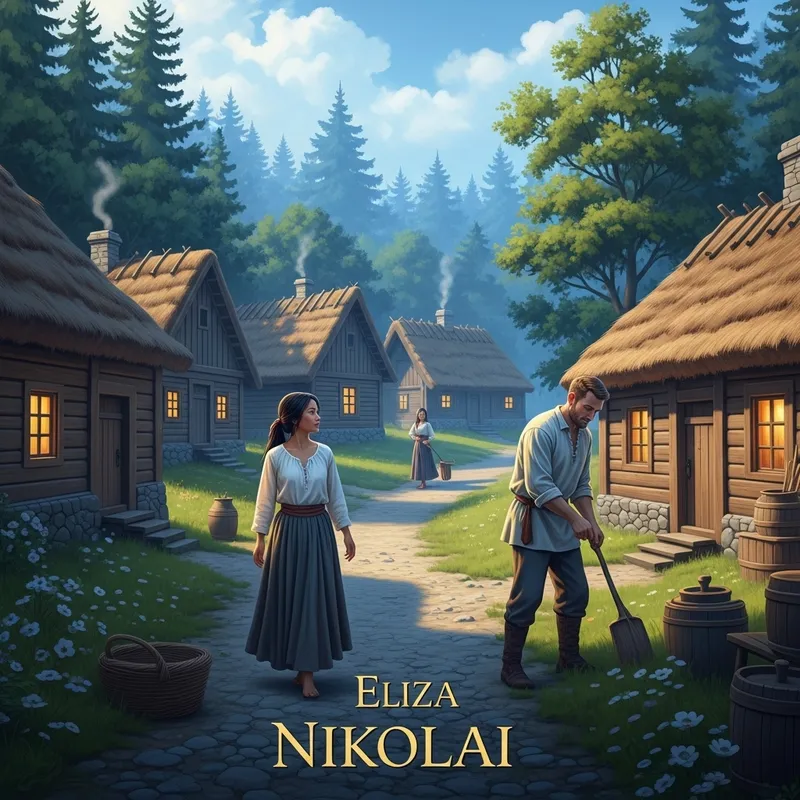 Tranquil Village with Eliza and Nikolai | Peaceful Forest Retreat