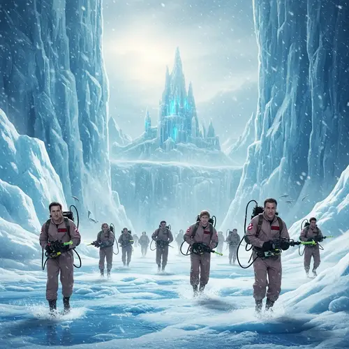 Ghostbusters in Frozen Empire: Ice-clad Ghost Hunters Marching On