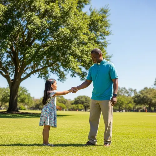 Servant Leadership: Helping a Child Stand Up