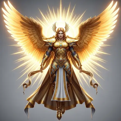 Grand and Majestic Archangel Metatron | Angelic Aura in Golden Light