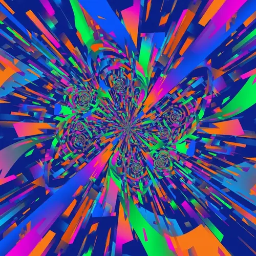 Vibrant Abstract Artwork | Colorful Shapes & Structures