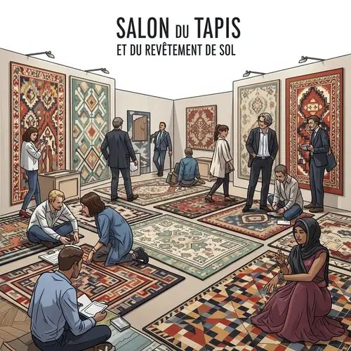 Vibrant Flooring & Carpet Exhibition: Salon du Tapis et du Revêtement de Sol