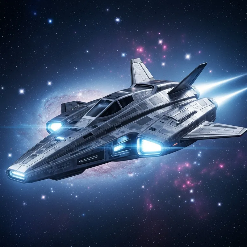 Futuristic Spaceship | Space Exploration & Advanced Technology